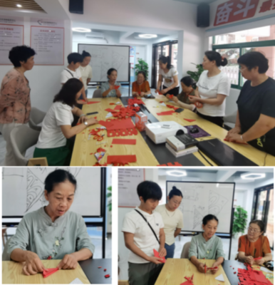 傳統(tǒng)剪紙賦能社區(qū) 坂田街道四季花城助力居民技能增收與勞務(wù)派遣服務(wù)